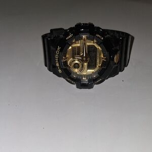 Casio G-Shock Black with Gold Accents